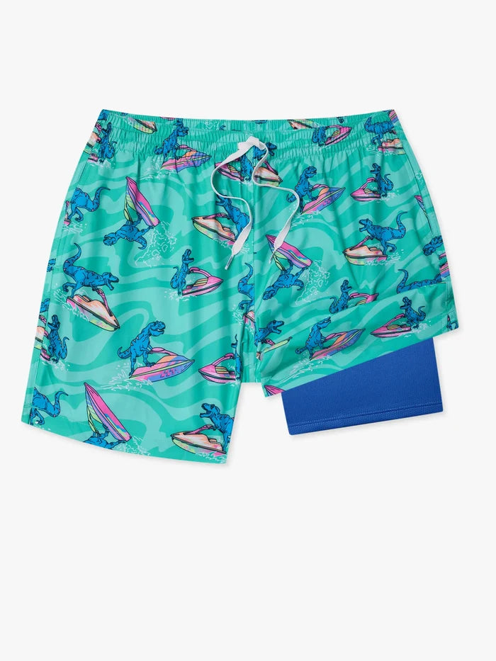 The Fossil Fuels 5.5" (Classic Lined Swim Trunk) - Image 6 - Chubbies Shorts