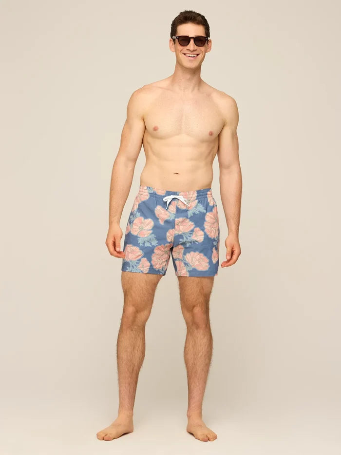 The Great Grand Poppy 5.5" (Classic Swim Trunk) - Image 4 - Chubbies Shorts