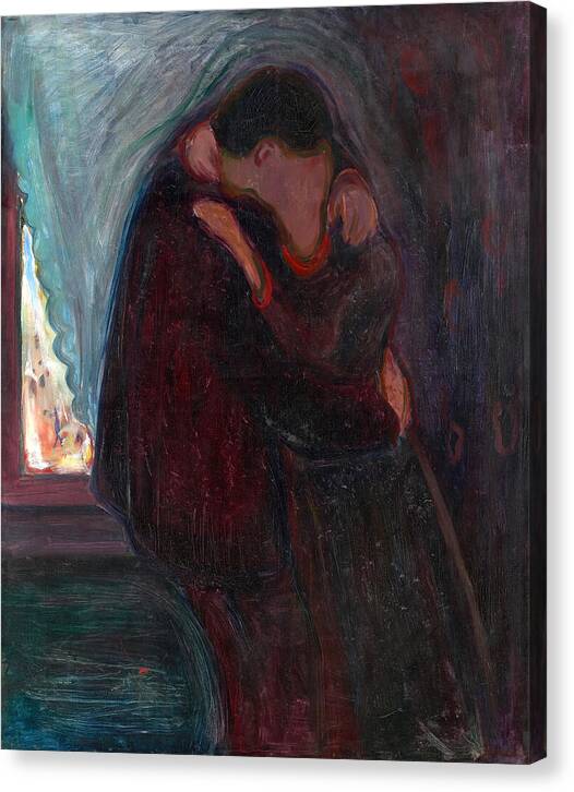 The Kiss, 1897 - Canvas Print