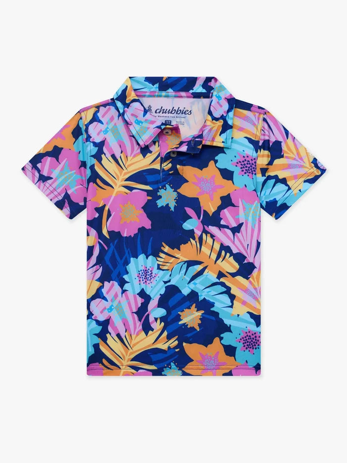 The Lil Beyond The Palm (Toddler Performance Polo) - Image 2 - Chubbies Shorts