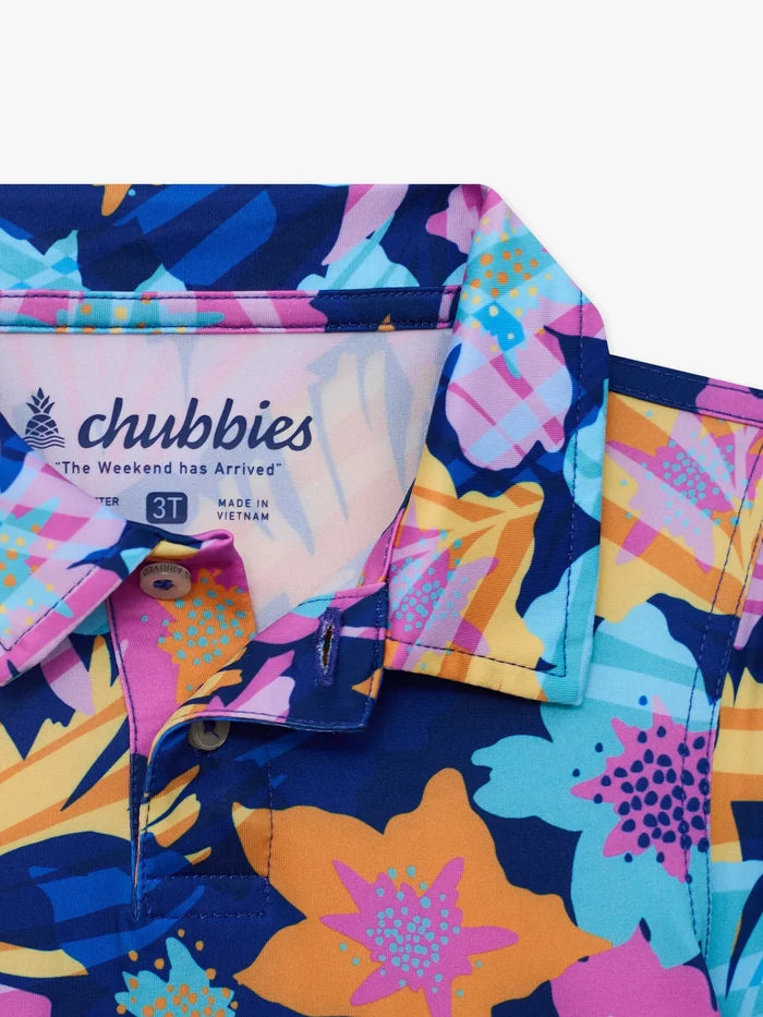The Lil Beyond The Palm (Toddler Performance Polo) - Image 3 - Chubbies Shorts