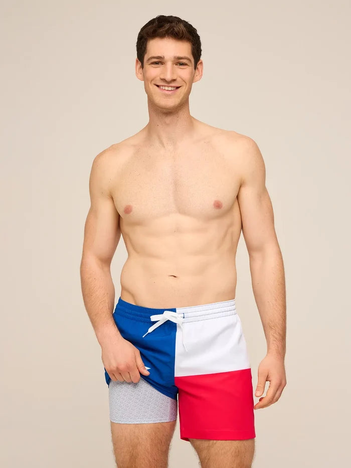 The Lone Star State 5.5" (Classic Lined Swim Trunk) - Image 1 - Chubbies Shorts