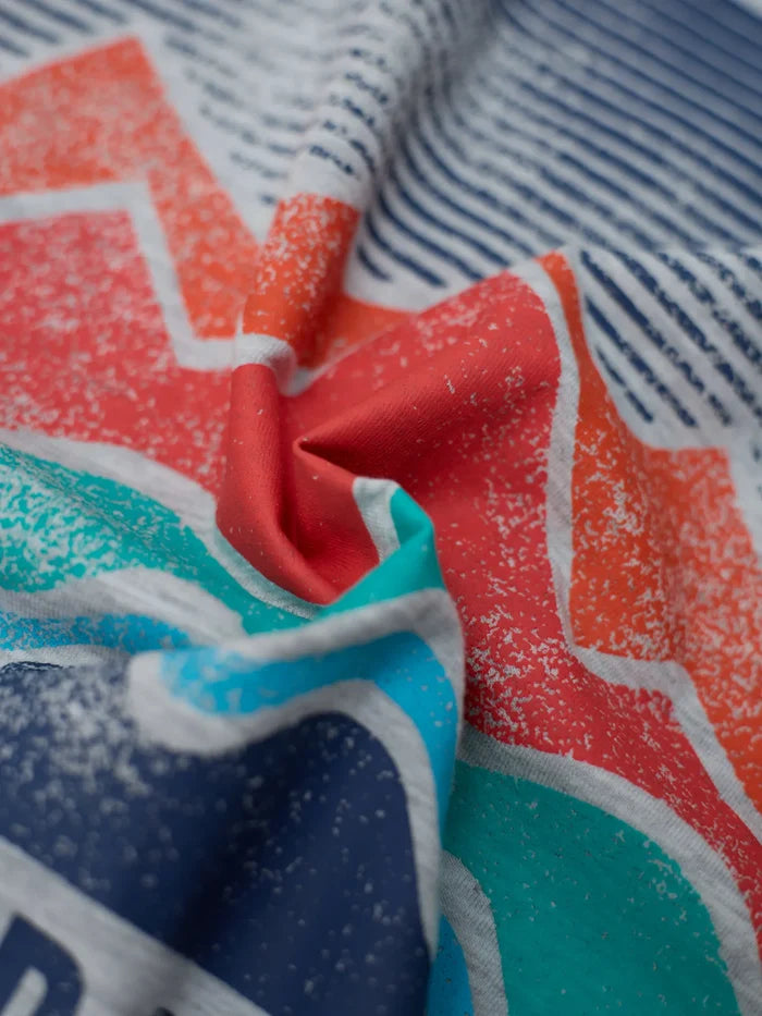 The Look At That View (Non Pocket Graphic T-Shirt)- Light Gray - Image 4 - Chubbies Shorts
