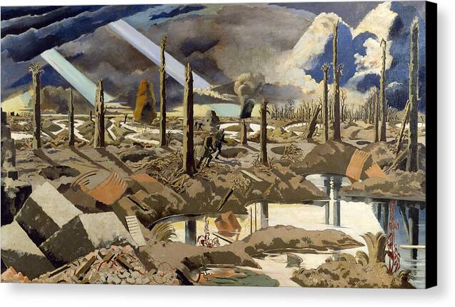 The Menin Road - Canvas Print