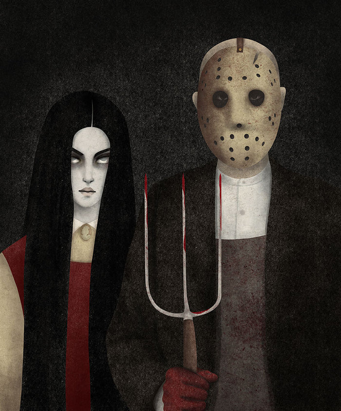 The New American Gothic - Art Print - Zapista