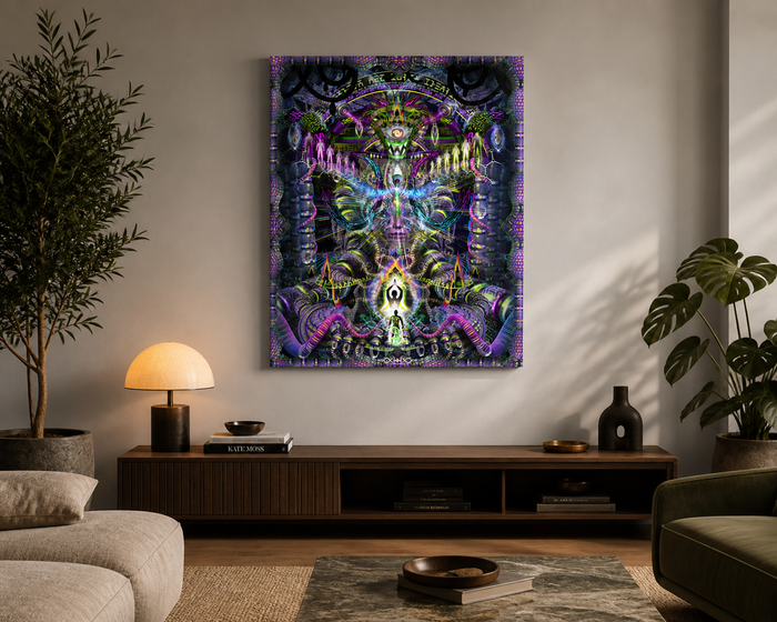 The Spice Must Flow — stretched canvas print — room-wide