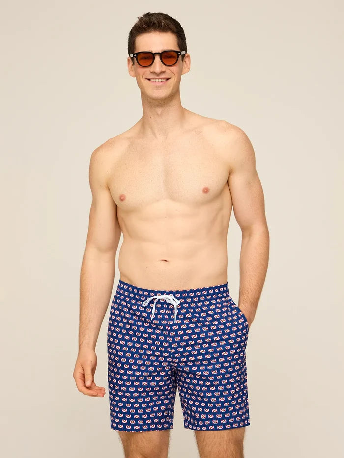 The Sunshine States 7" (Classic Lined Swim Trunk) - Image 4 - Chubbies Shorts