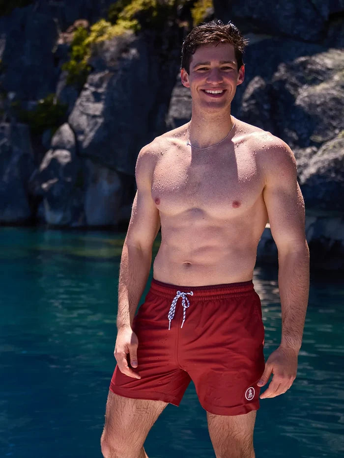 The Terracottas 5.5" (Classic Swim Trunk w/ SP WB) - Image 1 - Chubbies Shorts