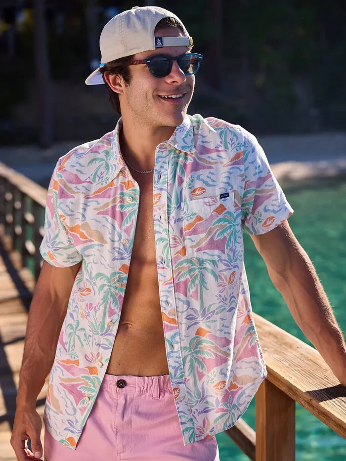 The Washed Ashore (Resort Weave Friday Shirt) - Image 1 - Chubbies Shorts