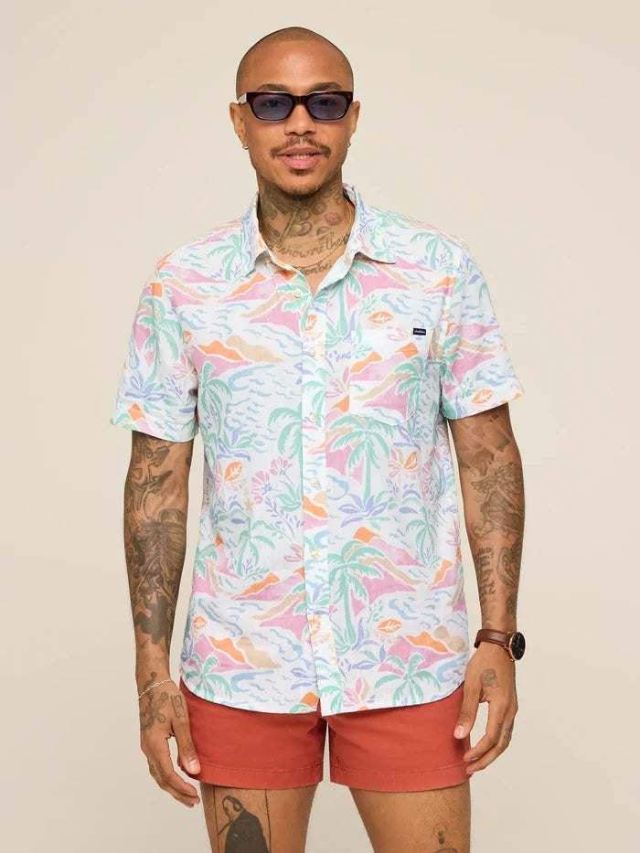 The Washed Ashore (Resort Weave Friday Shirt) - Image 1 - Chubbies Shorts