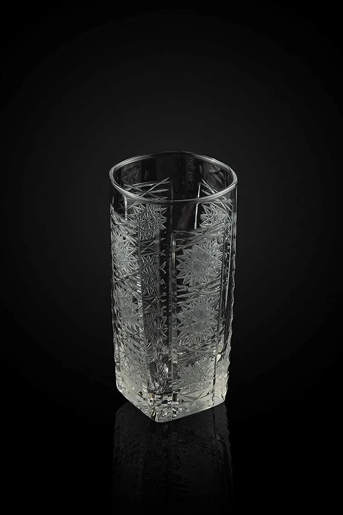 The Zaggy Cut Highball Glasses