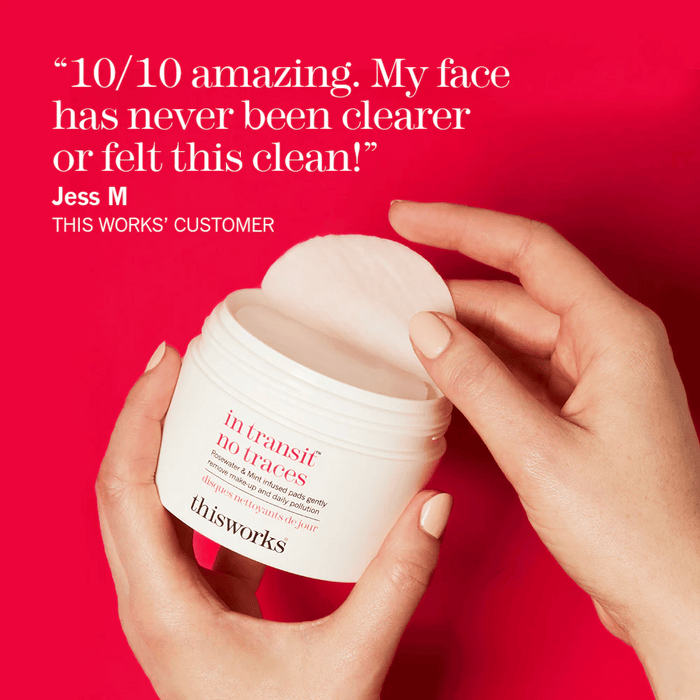 This Works In Transit No Traces Cleansing Pad /60 Pads