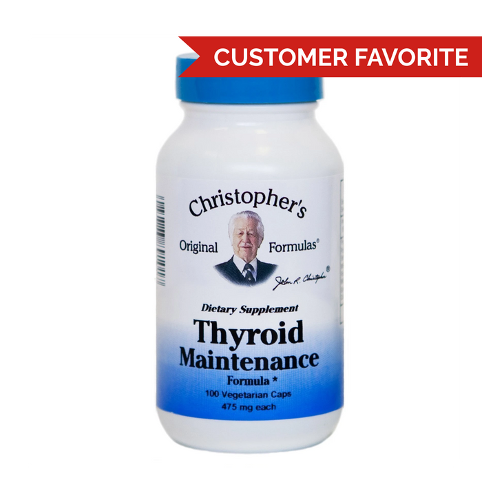 Thyroid Maintenance - 100 Capsules