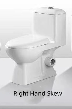 Toilet Suite - One Piece Skew - Left/Right Hand Trap