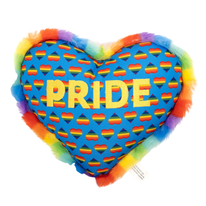 Tough Toy | Pride Rainbow Heart