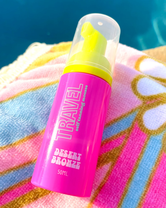 Travel Size Desert Bronze Self Tanning Mousse