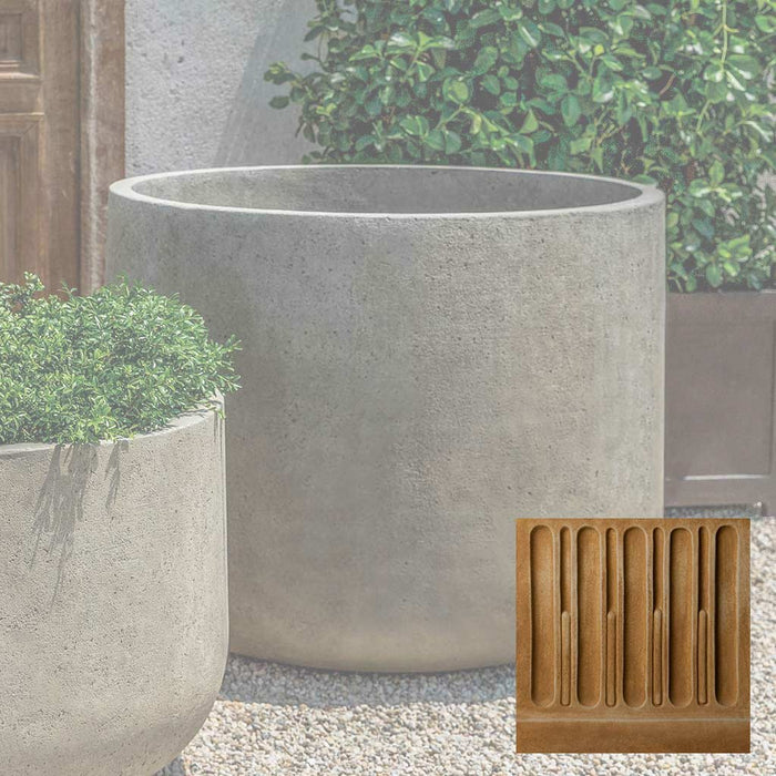36" W x 30" H / Travertine