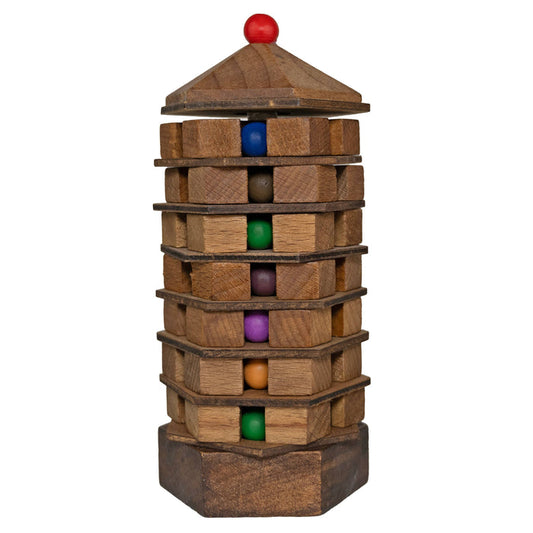 True Genius Chinese Pagoda Puzzle