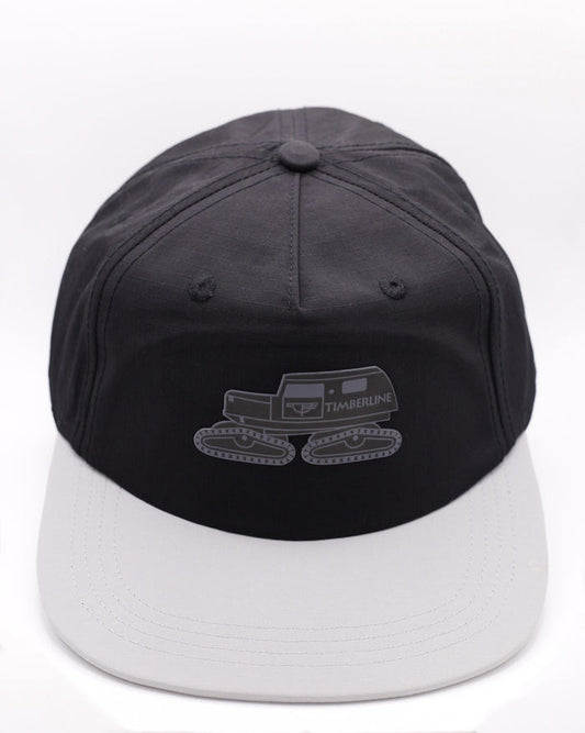 Tucker Snowcat Nylon Snapback — Black/Grey