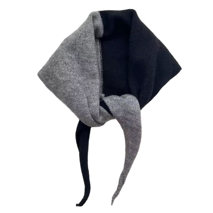 Two Tone Triangle Scarf