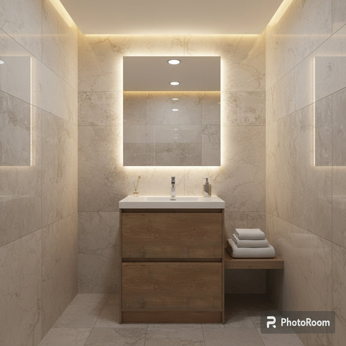 Vanity - Etham Series - Grain Wood 900/1200mm