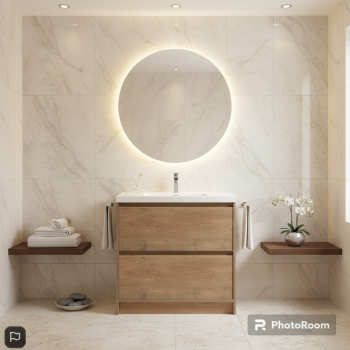 Vanity - Etham Series - Grain Wood 900/1200mm