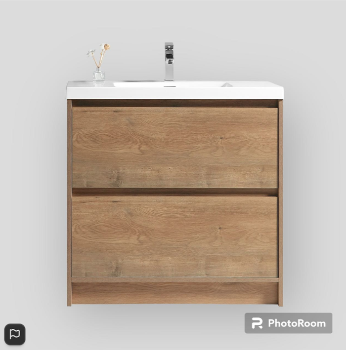 Vanity - Etham Series - Grain Wood 900/1200mm