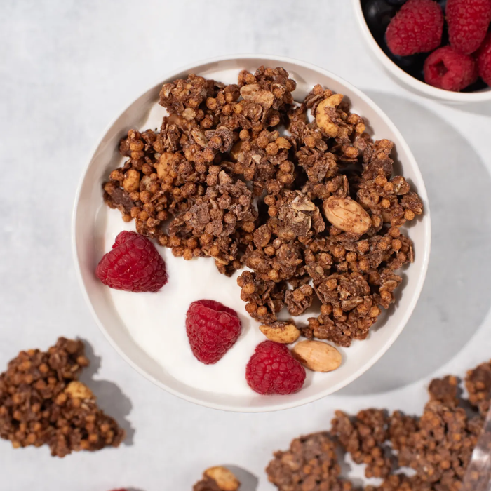 Vilgain Cocoa & Milk Chocolate Chips Protein Granola 350g
