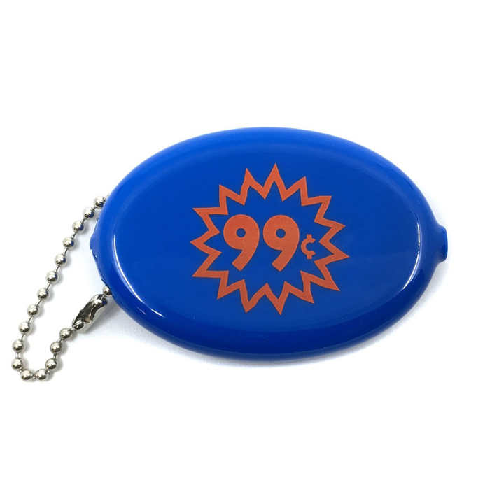 Vintage-Inspired Rubber Coin Pouch - 99 Cents