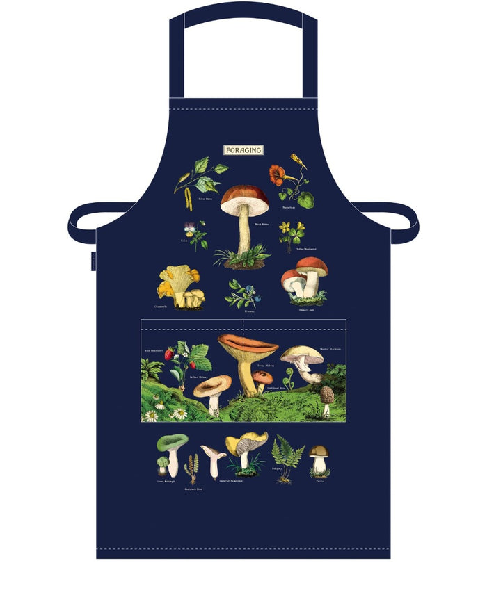 Vintage-Style Apron - Foraging