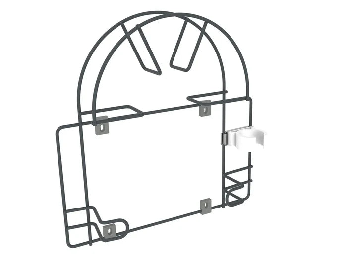 Wall Mount Vacuum Hose Holder, Vacuum Hose Hanger - Small - Anthracite