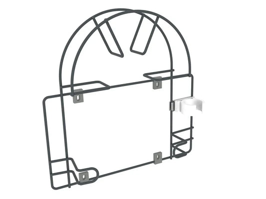 Wall Mount Vacuum Hose Holder, Vacuum Hose Hanger - Small - Anthracite