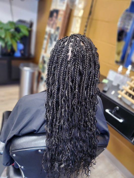 Water Wave Braiding Human Hair Extensions
