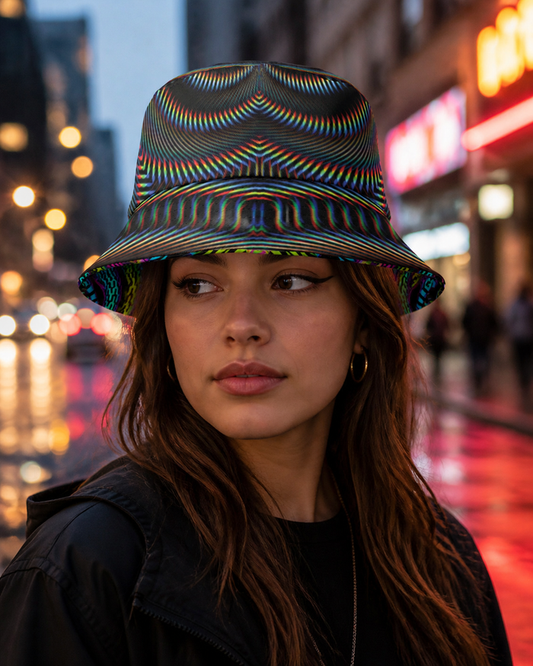 Waveform / Primordial Reversible Bucket Hat - waveform lifestyle 1