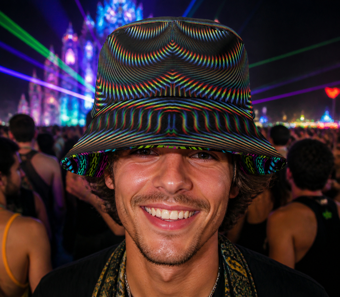 Waveform / Primordial Reversible Bucket Hat - waveform lifestyle 2