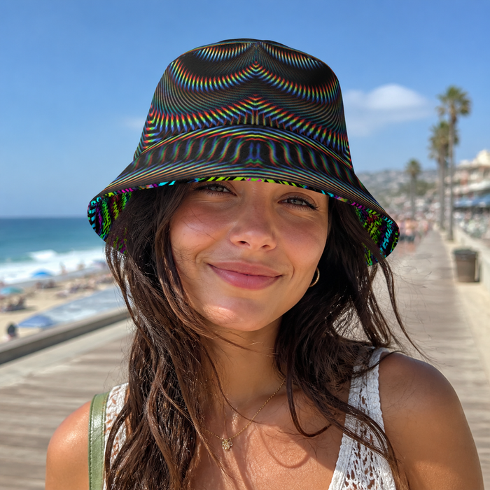 Waveform / Primordial Reversible Bucket Hat - waveform lifestyle 6