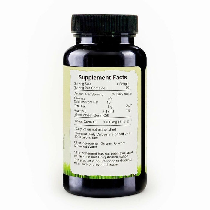 Wheat Germ Oil - 60 Capsules