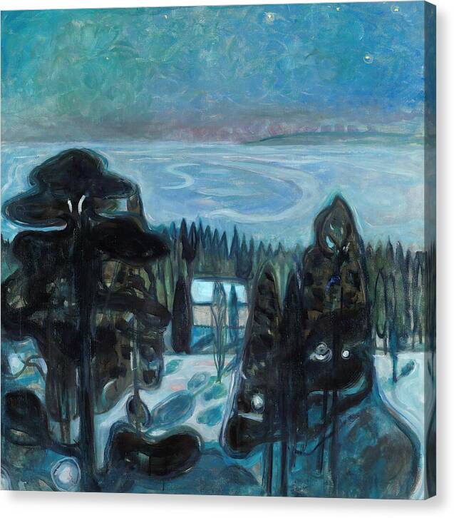 White Night - Canvas Print