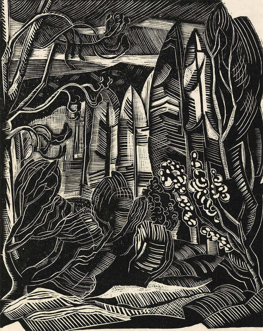 Winter, Hampden by Paul Nash - Art Print - Zapista