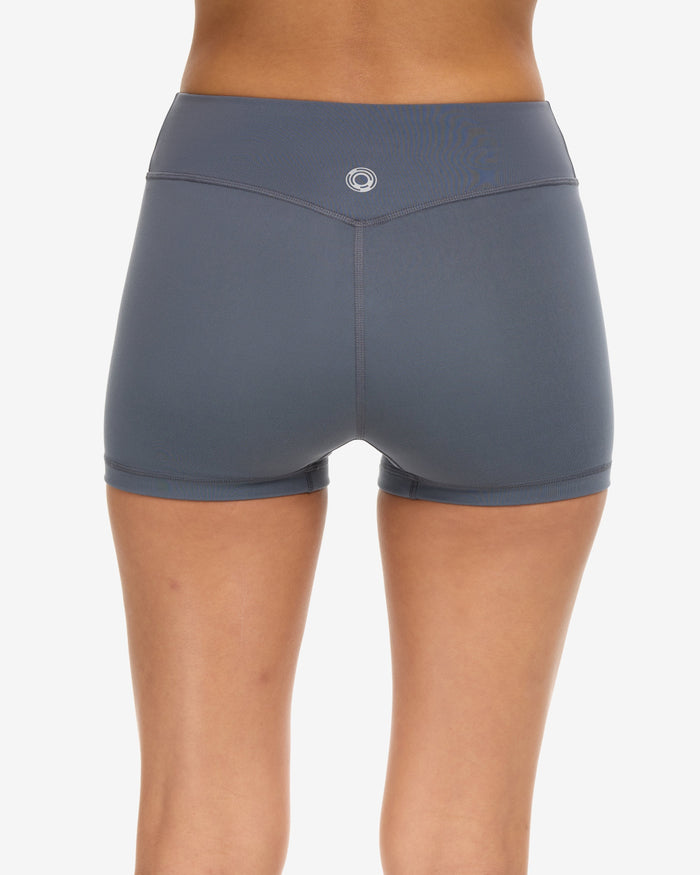 Women wearing active shorts in smoke. (Style 6000) - BloqUV