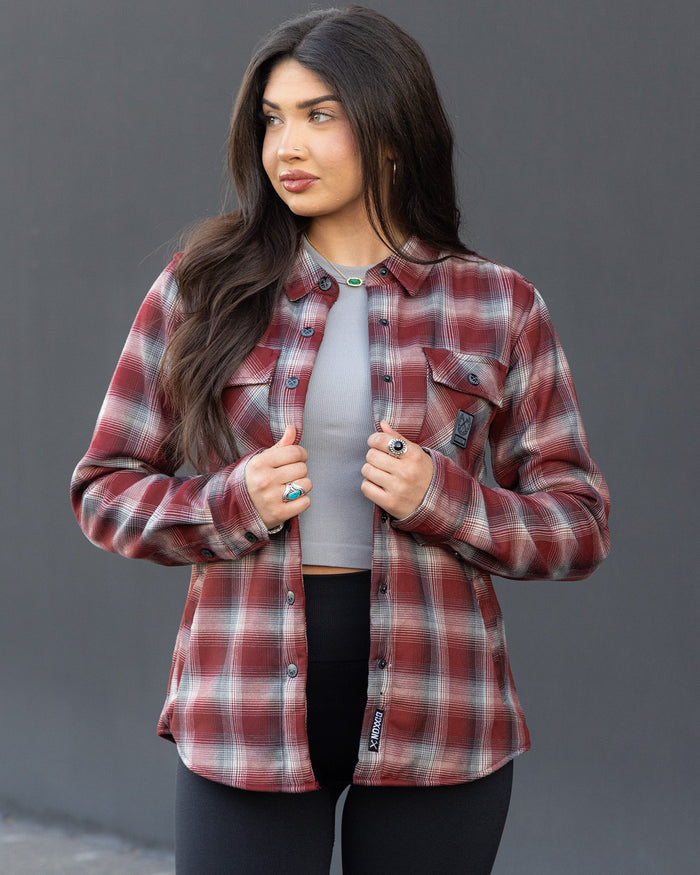 Women's Ashford Sherpa Lined Flannel - Dixxon Flannel Co.