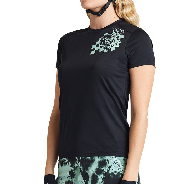 Womens Lilium SS Jersey Micayla Gatto Watercolor Black