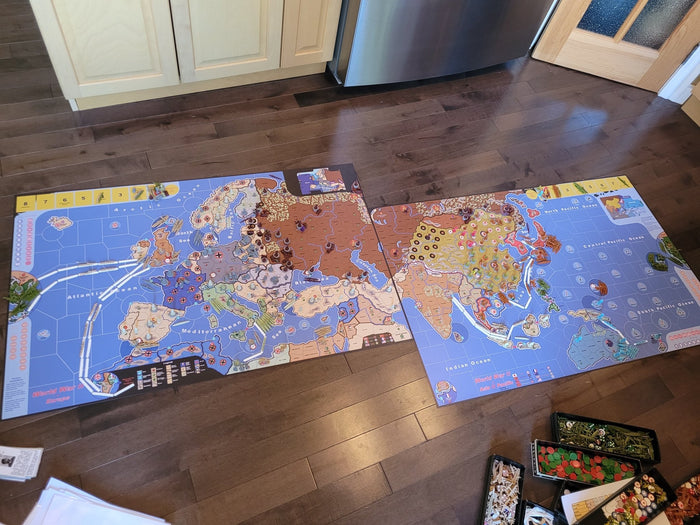 Word War II in Asia & Pacific Map 3rd Edition - Combat Miniatures