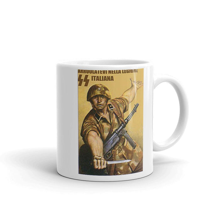 WW2 Italian Recruitment Poster Mug - Combat Miniatures