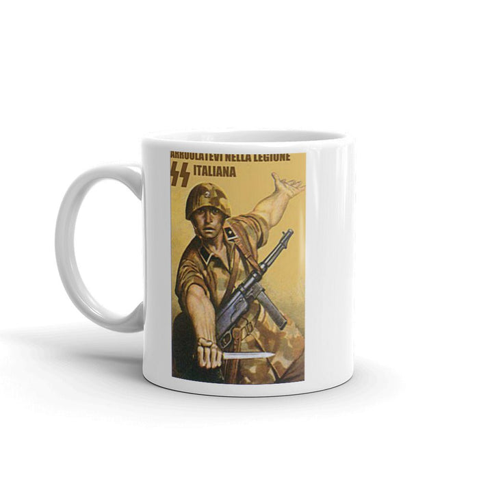 WW2 Italian Recruitment Poster Mug - Combat Miniatures