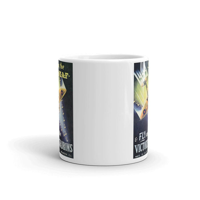WW2 RAF Propaganda Poster Mug - Combat Miniatures