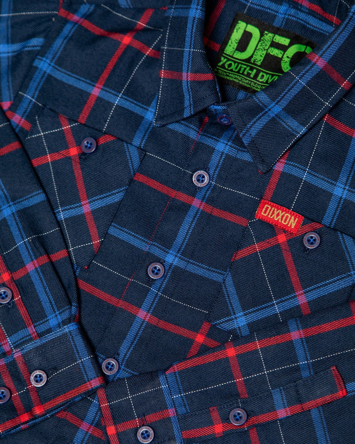 Youth Blood Stripe Flannel - Dixxon Flannel Co.