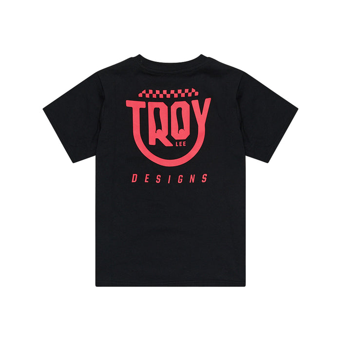 Youth Short Sleeve Tee Smiley Black