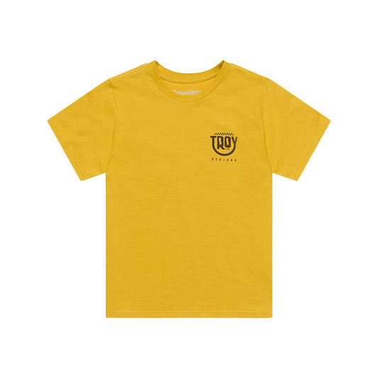Youth Short Sleeve Tee Smiley Golden