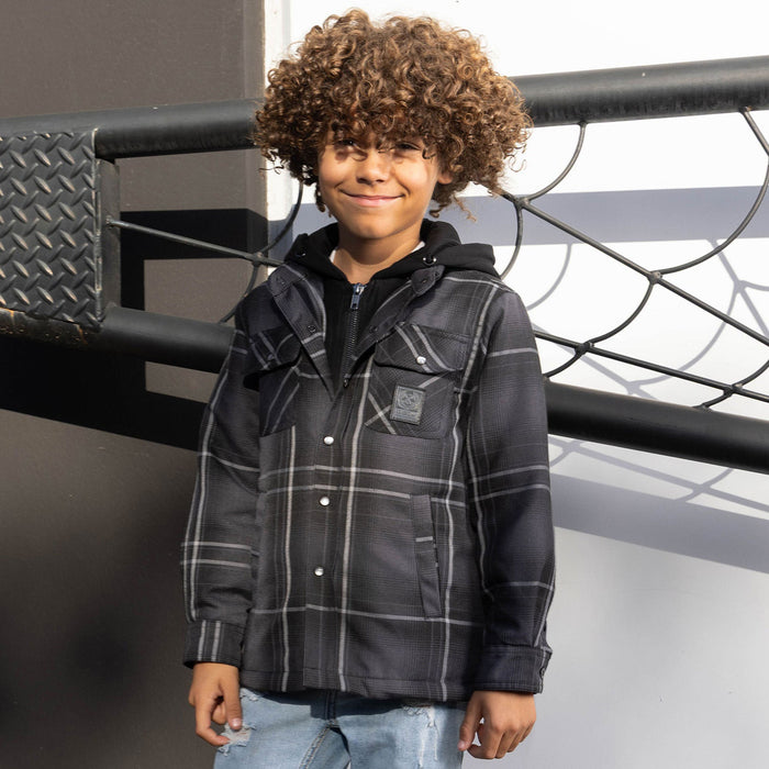 Youth The Ritual Hooded Flannel Jacket